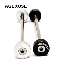 Brochettes de moyeu en titane pour vélo pliant Brompton Dahon, axe de moyeu de vélo Ti Aceoffix 74/85/100/130/135mm