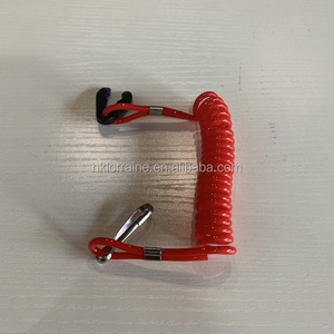 Cordon de sécurité FARMARINE pour interrupteur d'arrêt moteur 682-82556 6E9-82575-02, cordon de sécurité d'arrêt d'urgence pour moteur hors-bord - Product Image 1