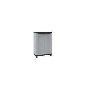 TERRY - 1002715 Gabinete de resina de 2 puertas 68x39x102,5 - 1 estante interior ajustable-ARMARIOS EAN 8005646027154 - Product Image 1