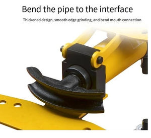 Piegatubi Manuale Resistente da <span class=keywords><strong>2</strong></span> Pollici con Cuscinetti per Tubi in Alluminio, Acciaio e Ferro Zincato - Product Image 4