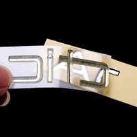 Autocollant adhésif personnalisé en PET souple pas cher