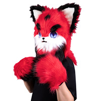 Anime-Spiel Japanisches Tierkostüm Kopfbedeckung Maske Kunstfell Halloween-Kostüm Neujahrsparty COSPLAY Jahrestag Ostern Geburtstag