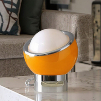 Lampe LED de luxe nordique pour chambre à coucher, hôtel, salon et salle de lecture, couleur blanc chaud pour éclairage de table de chevet et décoration