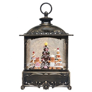 <span class=keywords><strong>บ้าน</strong></span>ขนมปังขิงขายดี <span class=keywords><strong>ของ</strong></span>ตกแต่งคริสต์มาส ลูกโลกหิมะพลาสติกแบบกำหนดเอง - Product Image 1