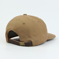 Casquette de baseball unisexe personnalisée OEM de haute qualité, 5 panneaux, 100 % coton, avec broderie et visière plate