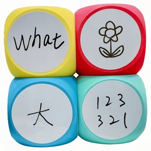 Có thể ghi bọt Cube khô xóa trò chơi khối mềm an toàn xúc xắc EVA đồ chơi EVA bọt xúc xắc - Product Image 2