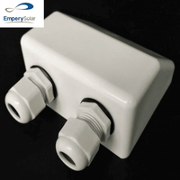 Support de fixation d'angle pour panneau solaire EmperySolar ABS anodisé avec garantie de 10 ans pour camping-car, bateau, yacht et caravane