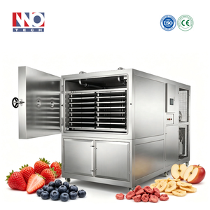 Sécheur <span class=keywords><strong>par</strong></span> congélation sous vide industriel à haute efficacité pour aliments, fruits et légumes avec système de contrôle PLC intelligent en acier inoxydable - Product Image 1