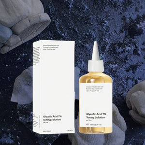 Solución Tonificante con Ácido Glicólico al 7% de 100 ml, Loción Rejuvenecedora e Hidratante para el Cuidado Facial, Elimina el Acné - Product Image 2