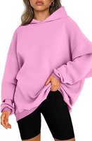 Duollon Hoodie wanita lengan panjang, pakaian kasual Gym motif Puff 3D, Hoodie lengan panjang dengan Logo kustom, bahu polos ukuran Plus untuk wanita