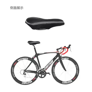 Vélo <span class=keywords><strong>de</strong></span> route <span class=keywords><strong>VTT</strong></span> pour femmes Hongsen noir, <span class=keywords><strong>selle</strong></span> confortable en silicone, design ORIGINAL, toutes saisons, vente chaude - Product Image 3