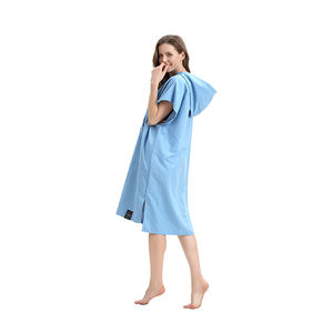 Serviette de plage <span class=keywords><strong>Poncho</strong></span> à capuche en microfibre pour adultes, vente en gros, en vrac, personnalisée - Product Image 6