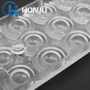 상업 산업 실내 조명 Cob Pmma 렌즈 광학 아크릴 OEM 신발 상자 선형 프로젝터 Led 거리 홍수 빛 렌즈 - Product Image 3