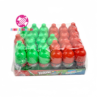 Mini bouteille de soda Cola Bonbons liquides Commande OEM Halal Custom Sour Sweet Kekebi Licking Rolling Ball Confiture Bonbons liquides