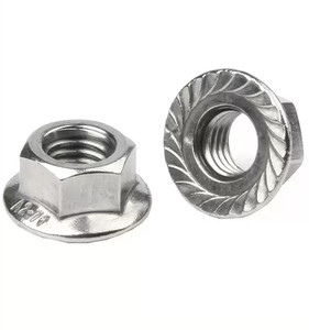 Écrou à bride hexagonal entièrement fileté en acier inoxydable DIN6923, filetage métrique fin <span class=keywords><strong>M10</strong></span> x 1,25, filetage à gauche, fabriqué en Chine - Product Image 6
