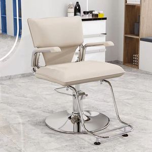 Sillón de peluquería ajustable y giratorio para corte de cabello, sillón para tinte en caliente, silla de corte de cabello - Product Image 1