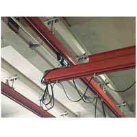 Pont roulant monopoutre suspendu de type léger et flexible, modèle KBK, capacité 1 tonne, avec chariot électrique de style européen, à vendre