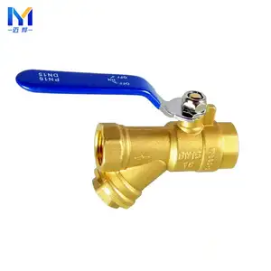 Y loại 3/4 "inch BSP nữ chủ đề Brass lọc lọc bóng van