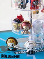 WN Promotion : Mini figurines de collection PVC Mochi Blind Box Baby Mr Bone et Baby Bone Skull