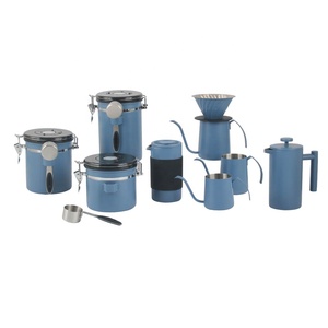 Blue Coffee <b>Maker</b> Coffee Pour Over Kit Hand Drip Coffee Set - Product Image 1