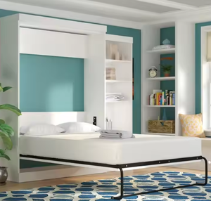 Murphy Wall Bed Hotel Nội Thất Bằng Gỗ MFC/MDF Bed Hotel Bed - Product Image 5