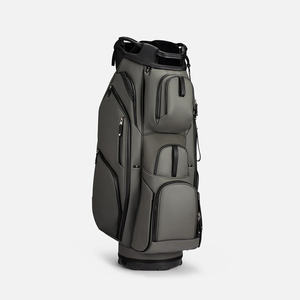 Sac de golf respirant personnalisé, sac de golf en cuir de qualité supérieure, sac de golf de grande capacité, sac de caddie de golf - Product Image 2
