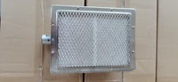 Brûleur infrarouge en céramique à gaz en acier inoxydable pour hôtels, idéal pour les grilles de kebab, shawarma et barbecue, élément chauffant de remplacement pour rôtissoire