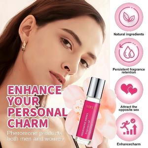 Mruis 10ml Pink Rose <strong>Ball</strong> Women's Elegant Perfume Roll-on Bottle Long-Lasting <strong>Addictive</strong> Personal Oil - Product Image 2