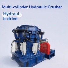 Concasseur à cône hydraulique multicylindre Hp300 - Équipement de concassage de pierre minière, ligne de production de concasseur d'agrégats de sable - Product Image 5