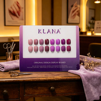 Nouvel ensemble de vernis à ongles gel violet 8 couleurs TPO HEMA FREE OEM/ODM Fournisseur de kits de vernis à ongles UV