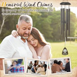 Carillons à vent de jardin de haute qualité de 25 pouces, les meilleurs nouveaux ornements, produits en gros en fer et en aluminium - Product Image 6