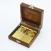 Timbre personnalisé Rectangle brillant timbres société sceau auto-encreur Date Ice Cube timbres