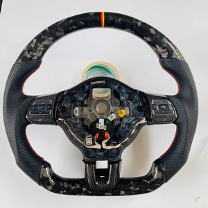 Caliente para Volkswagen Polo <span class=keywords><strong>Golf</strong></span> 6 <span class=keywords><strong>GTI</strong></span> R CC MK7 Mk6 modelo <span class=keywords><strong>antiguo</strong></span> actualización forjado fibra de carbono volante de coche - Product Image 1