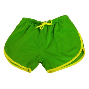 Pantalones cortos deportivos de compresión para mujer, ropa de gimnasio con bolsillo oculto, color morado, cintura alta, para yoga y glúteos, novedad - Product Image 1