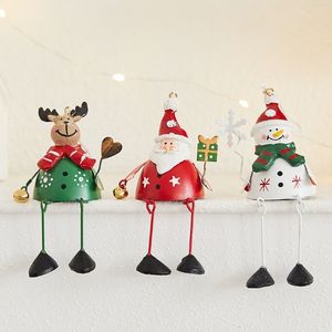 Pendenti per bambole di ferro di Natale che appendono decorazioni per albero <span class=keywords><strong>e</strong></span> centro commerciale in metallo oggetti di scena per la disposizione dell'atmosfera artigianale - Product Image 1