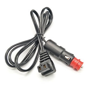 MX 12V <span class=keywords><strong>DC</strong></span> Xe Thuốc Lá Nhẹ Hơn Cắm Điện Để 2 PIN Cắm Cho Điện Cooler Hộp Và Mini Tủ Lạnh - Product Image 3