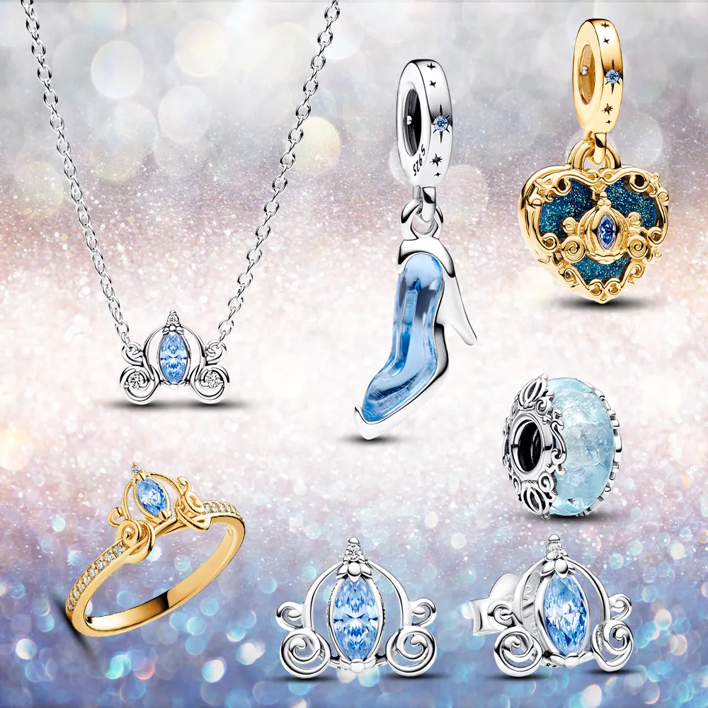 New Wholesale Sterling Silver S925 Cinderella Jewelry Full Collection Se