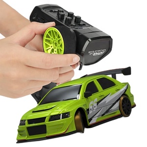 Auto de Carreras <span class=keywords><strong>Turbo</strong></span> C66 Escala <span class=keywords><strong>1</strong></span>:<span class=keywords><strong>76</strong></span>, Auto <span class=keywords><strong>RC</strong></span> a Control Remoto con GYRO RTR 2.4GHz, Juguetes Eléctricos Proporcionales para Niños y Aficionados - Product Image 1