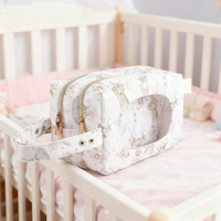 Étui à lingettes rechargeable portable à motif Mardi Gras, sac à couches pour bébé Design multi-poches, grand sac de voyage et de poussette en nylon pour maman