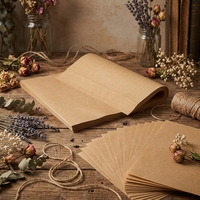 Feuilles de papier sulfurisé de qualité supérieure, non blanchies, imperméables, antiadhésives, de qualité alimentaire, avec logo personnalisé OEM, pour barbecue et pain.