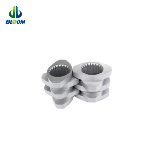 Pièces de rechange essentielles BLM pour éléments de vis double pour le masterbatch, pour les industries de la construction, éléments de vis efficaces en PP PPS - Product Image 5
