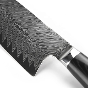 7 Inch Ladder Modello di Damasco VG10 Giapponese Pro Chef <span class=keywords><strong>Serie</strong></span> Gyuto del Cuoco Unico Coltello <span class=keywords><strong>Da</strong></span> <span class=keywords><strong>Cucina</strong></span> del Cuoco Unico Della Lama Con Maniglia di Micarta - Product Image 2