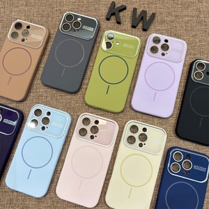 Custodia Minimalista Monocolore per <span class=keywords><strong>iPhone</strong></span> 17 Pro Max 15 <span class=keywords><strong>12</strong></span>, <span class=keywords><strong>Cover</strong></span> Protettiva Antiurto in <span class=keywords><strong>Silicone</strong></span> Liquido con Retro Magnetico - Product Image 1