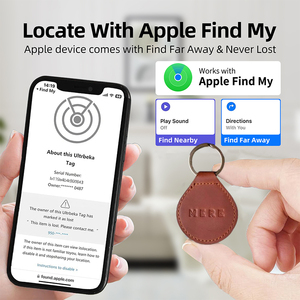 Traceur <span class=keywords><strong>GPS</strong></span> Bluetooth MFI pour clés, portefeuille, bagages, animaux de compagnie, mini balise <span class=keywords><strong>GPS</strong></span> pour <span class=keywords><strong>iPhone</strong></span> - Product Image 3