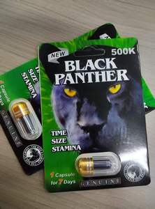 Suplementos Herbales Black Panther Capsule, Venta al Por Mayor de Fábrica, Potenciador de Energía y Resistencia Masculina, Efecto Prolongado - Product Image 3