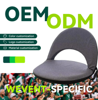 Chaise de patio pliable légère et imperméable en fer pour jardin, idéale pour les activités de plein air et le confort en salon – Fournisseur OEM