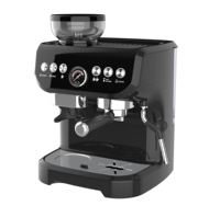 Cafetera Turca Semiautomática 3 en 1 con Vaporizador de Leche y Espumador para Espresso