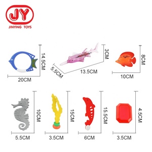Juego de 36 Piezas de Juguetes de Buceo para Piscina de Verano, Juego de Tesoros Submarinos, Juguetes de Buceo para Entrenamiento de Natación para Niños - Product Image 2