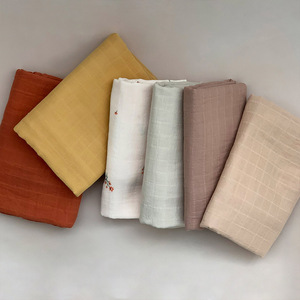 <span class=keywords><strong>En</strong></span> gros Solide 100% Bio Coton Doux <span class=keywords><strong>Mousseline</strong></span> Enveloppement Bébé <span class=keywords><strong>Couverture</strong></span> - Product Image 4