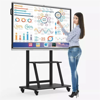 Tableau blanc interactif intelligent de haute qualité de 65 pouces avec écran tactile pour les entreprises